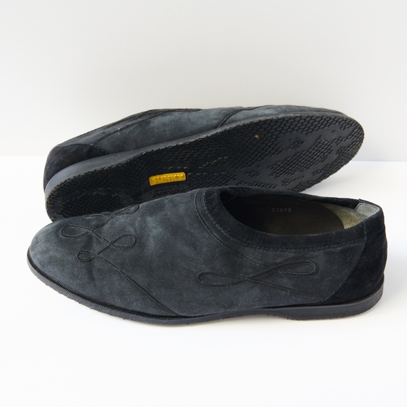 80s - SUSAN BENNIS - WARREN EDWARDS - Shoes - Men\'s - 10 - BLK Suede